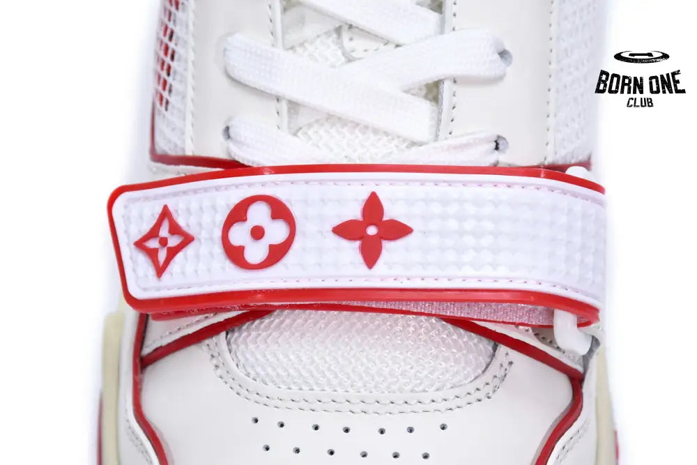 Louis Vuitton Trainer Red Mesh 1A98VI