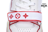 Louis Vuitton Trainer Red Mesh 1A98VI
