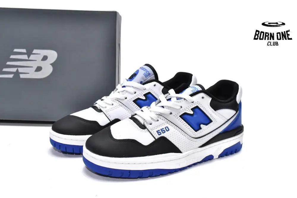 New Balance 550 White Royal Black BB550HN1