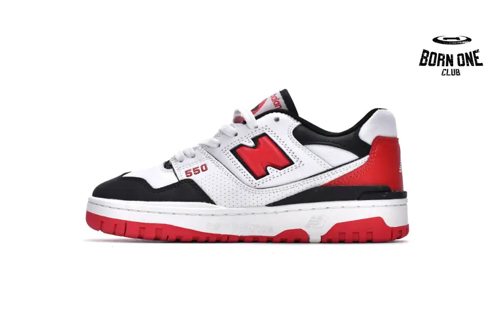New Balance 550 White Red Black BB550HR1