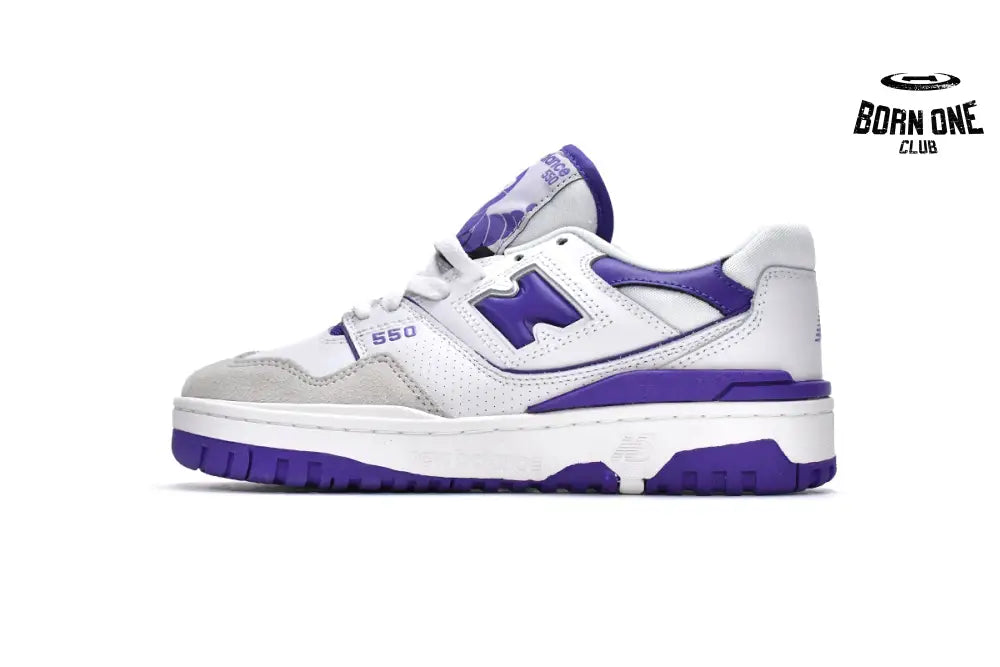 New Balance 550 White Purple BB550WR1