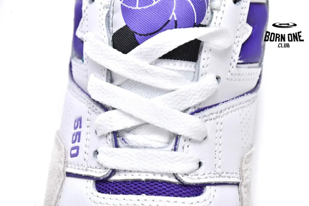 New Balance 550 White Purple BB550WR1