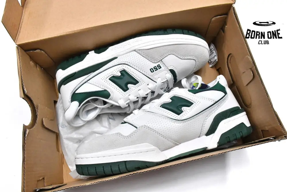 New Balance 550 White Green BB550WT1