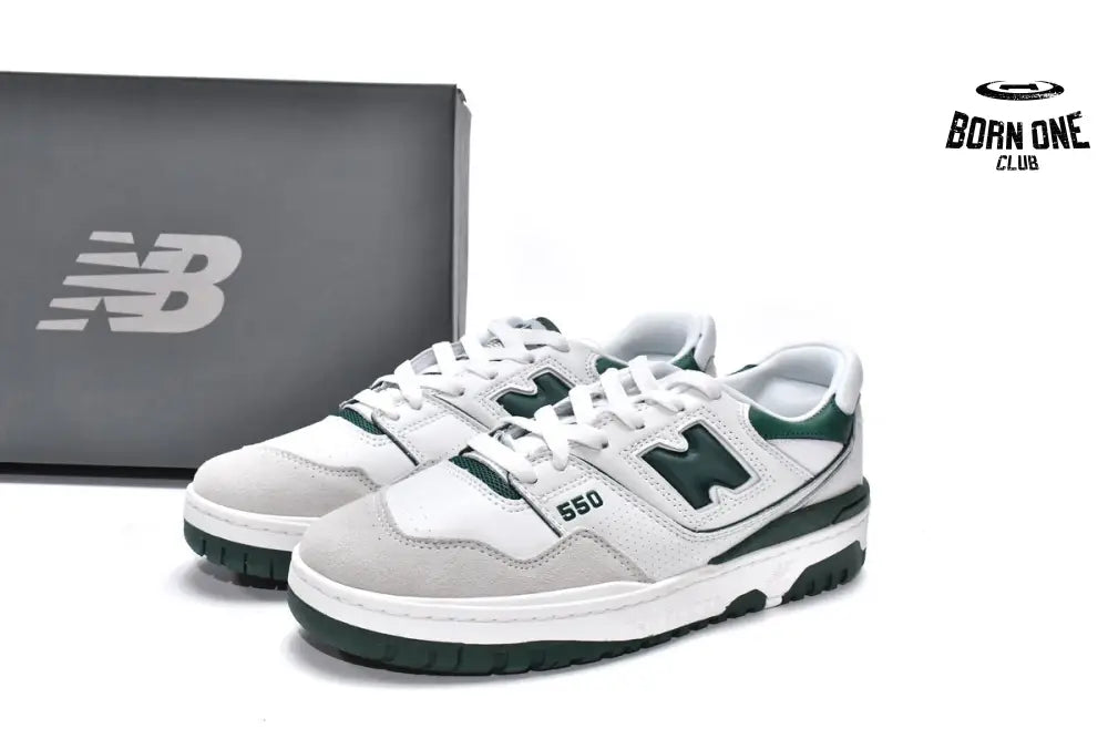 New Balance 550 White Green BB550WT1