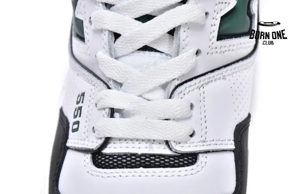 New Balance 550 White Green Black BB550LE1