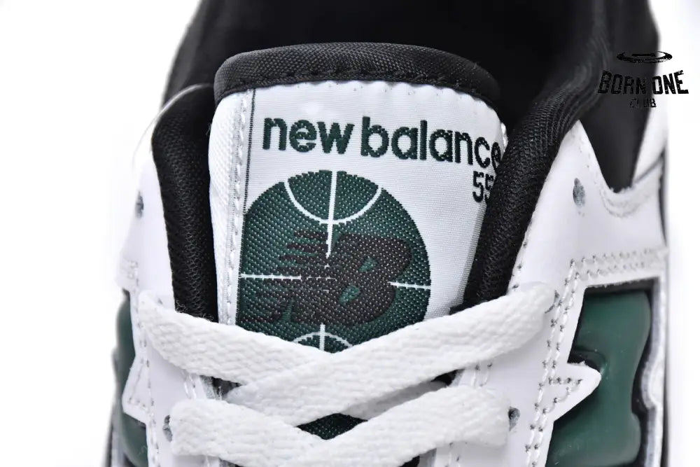 New Balance 550 White Green Black BB550LE1
