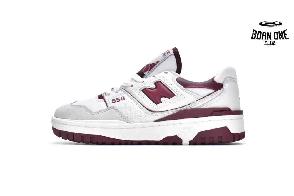 New Balance 550 Sea Salt Burgundy BB550LI1