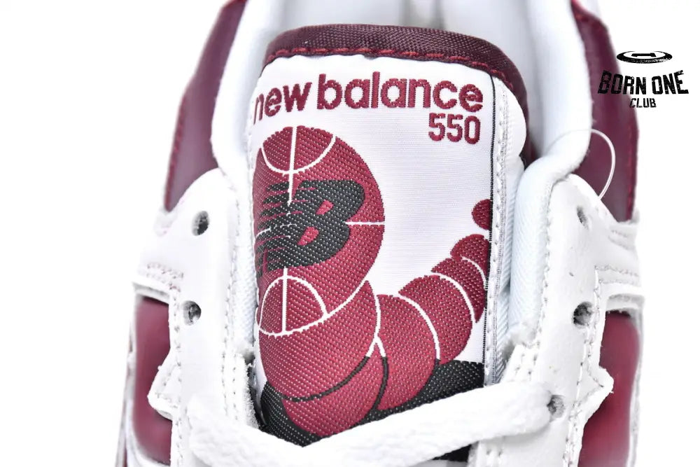 New Balance 550 Sea Salt Burgundy BB550LI1
