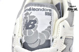 New Balance 550 Aime Leon Dore White Grey BB550ALE