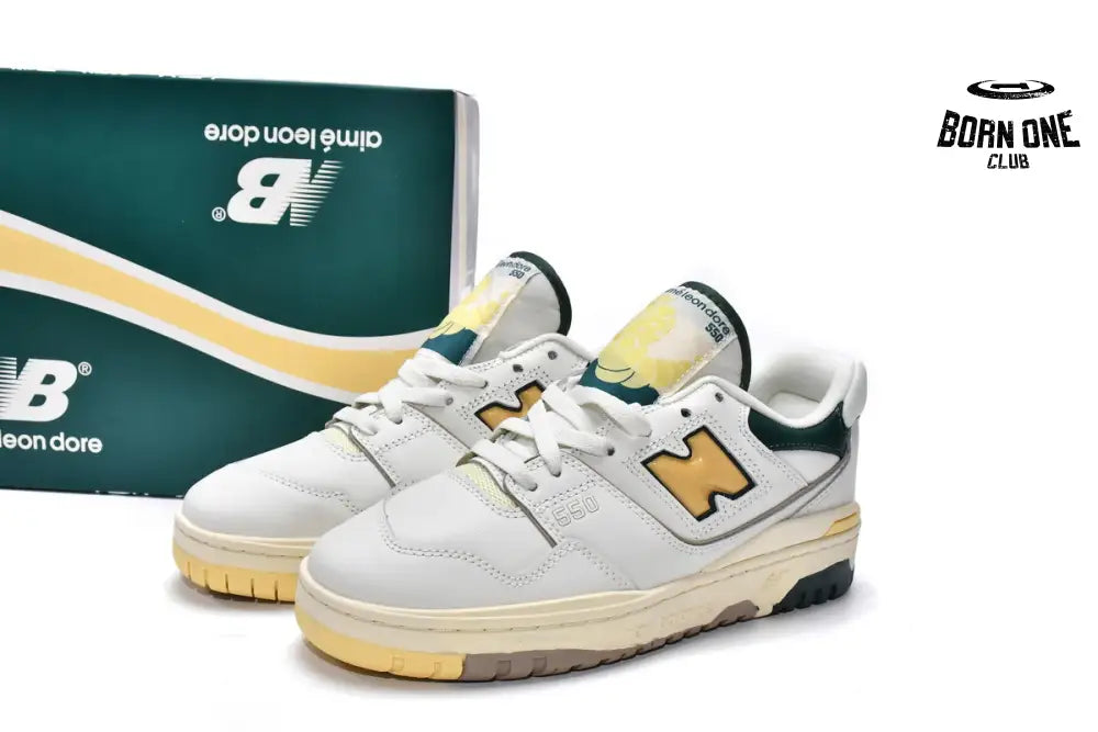 New Balance 550 Aime Leon Dore Natural Green BB550A2