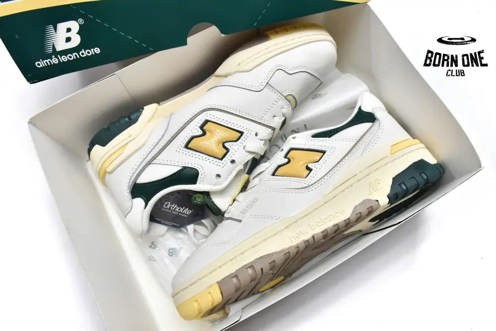 New Balance 550 Aime Leon Dore Natural Green BB550A2