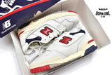 New Balance 550 Aime Leon Dore White Navy Red BB550A3