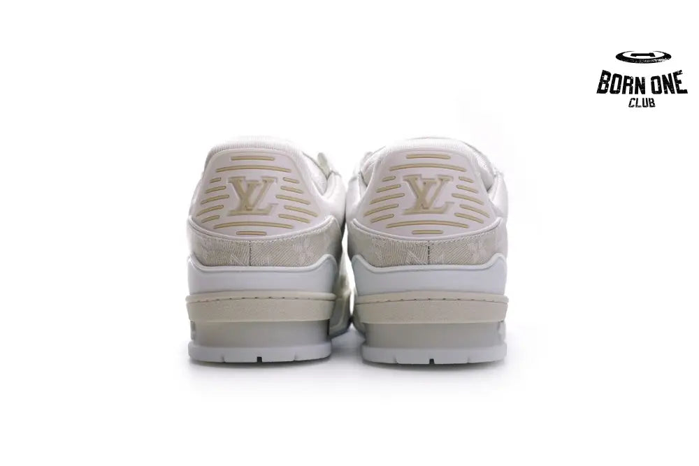 Louis Vuitton Trainer White Denim MS0241