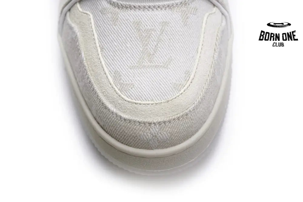 Louis Vuitton Trainer White Denim MS0241