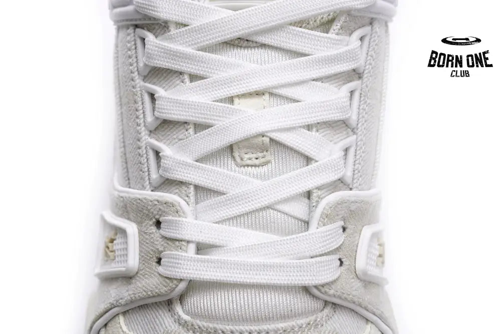 Louis Vuitton Trainer White Denim MS0241