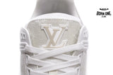 Louis Vuitton Trainer White Denim MS0241