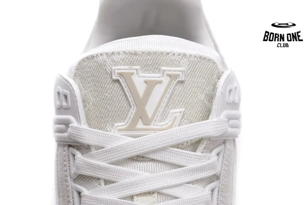 Louis Vuitton Trainer White Denim MS0241