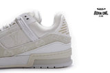 Louis Vuitton Trainer White Denim MS0241