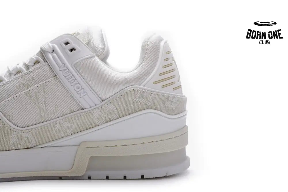 Louis Vuitton Trainer White Denim MS0241