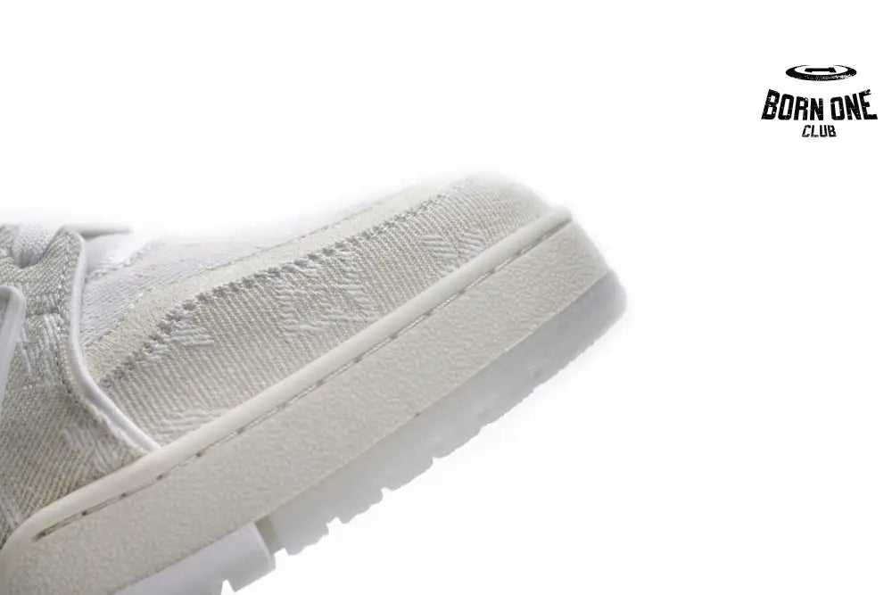 Louis Vuitton Trainer White Denim MS0241