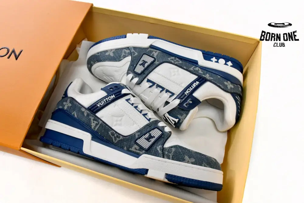 Louis Vuitton Trainer Cowboy Blue FD0291