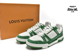 Louis Vuitton Trainer Green Cloth Surface 1A9JHV