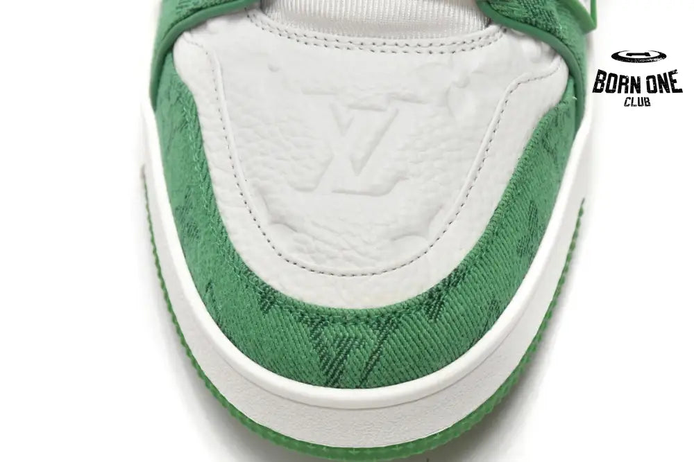 Louis Vuitton Trainer Green Cloth Surface 1A9JHV