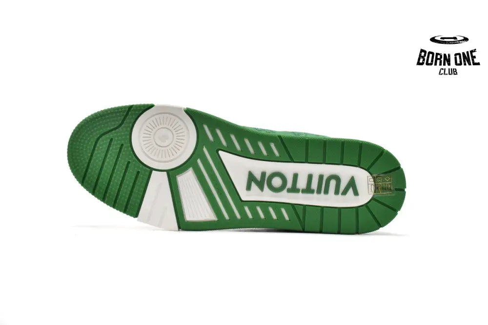 Louis Vuitton Trainer Green Cloth Surface 1A9JHV