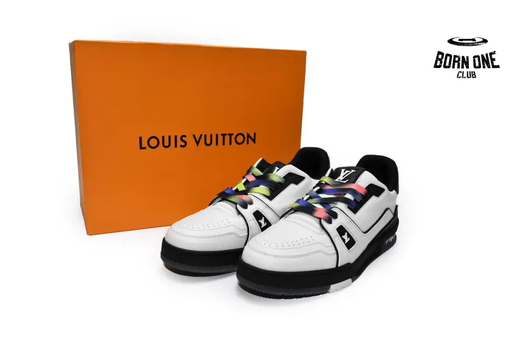 Louis Vuitton Trainer Black and White 1A9ADA