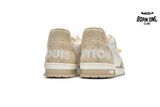 Louis Vuitton Trainer Beige Cloth Cover GO0220