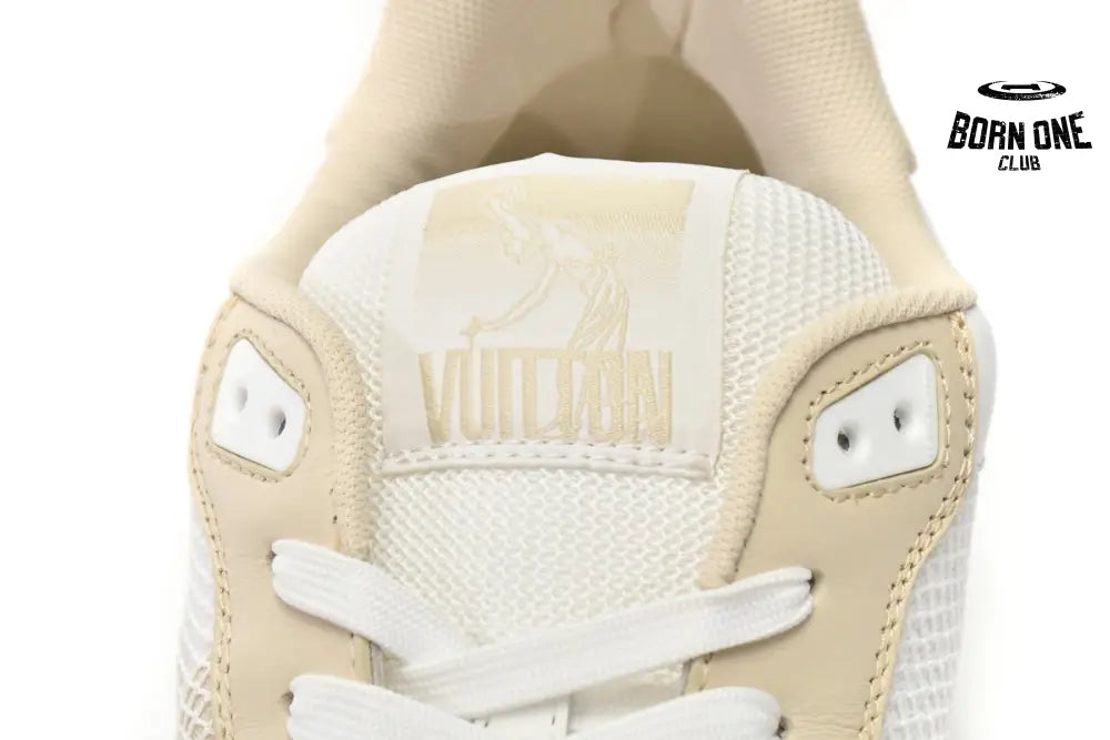 Louis Vuitton Trainer Beige Cloth Cover GO0220