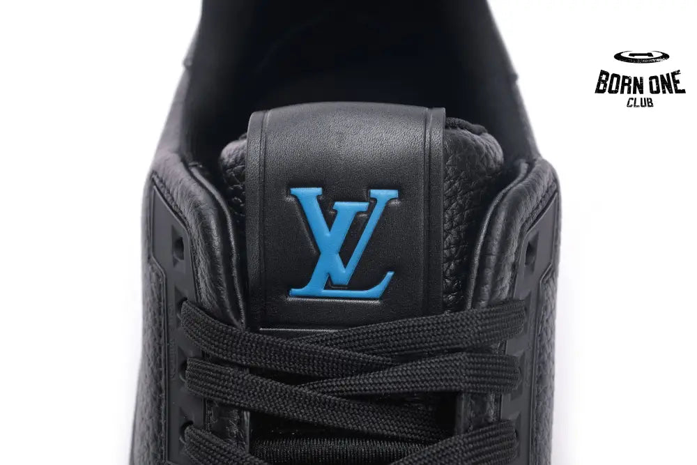 Louis Vuitton Trainer Black Litchi Pattern FD0226