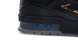 Louis Vuitton Trainer Black Litchi Pattern FD0226