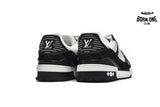 Louis Vuitton Trainer Black and White Cloth Cover VL1202