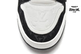 Louis Vuitton Trainer Black and White Cloth Cover VL1202