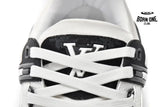 Louis Vuitton Trainer Black and White Cloth Cover VL1202