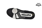 Louis Vuitton Trainer Black and White Cloth Cover VL1202