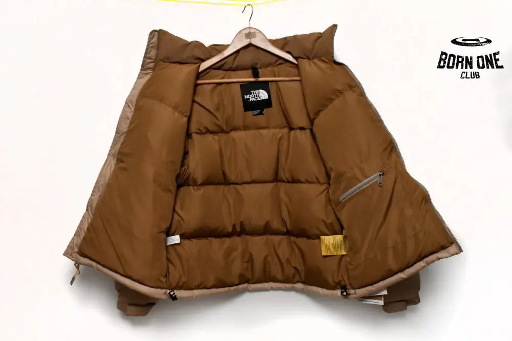 The North Face Brown 1996 Nuptse Jaqueta