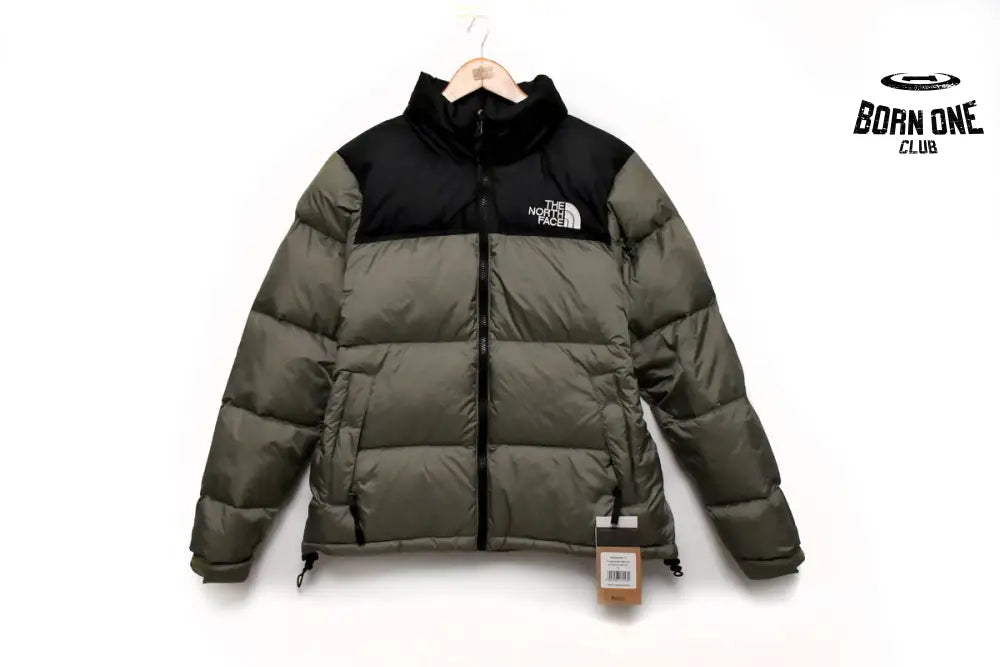 The North Face Mosaic Green 1996 Nuptse Jaqueta