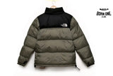 The North Face Mosaic Green 1996 Nuptse Jaqueta
