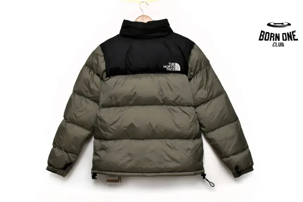 The North Face Mosaic Green 1996 Nuptse Jaqueta