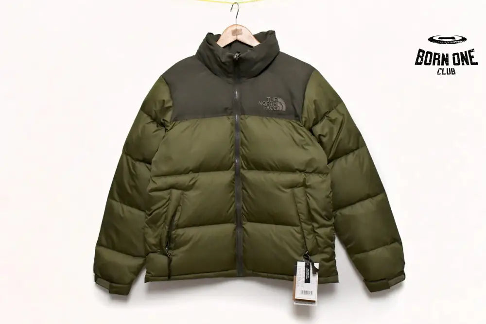 The North Face Grass Green 1996 Nuptse Jaqueta
