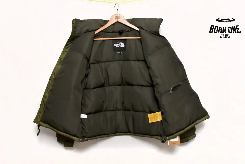 The North Face Grass Green 1996 Nuptse Jaqueta
