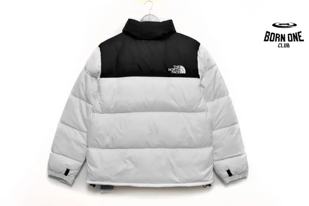 The North Face White Black 1996 Nuptse Jaqueta