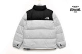 The North Face White Black 1996 Nuptse Jaqueta