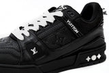 Louis Vuitton Trainer Black Embossed Monogram 1AAREY