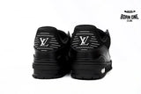 Louis Vuitton Trainer Black Embossed Monogram 1AAREY