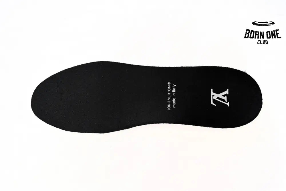 Louis Vuitton Trainer Black Embossed Monogram 1AAREY