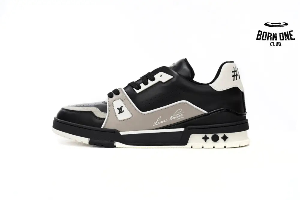 Louis Vuitton Trainer Cowboy Black Gray 1AAHS3