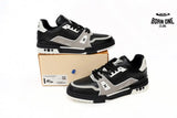 Louis Vuitton Trainer Cowboy Black Gray 1AAHS3